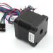 5Pcs Nema 17 Stepper Motor 40mm 64oz-in 45Ncm 1.7A 1.8 degree 2 phase with 1M 4-pin Cable & Connector Bipolar 42 stepping motor for 3D Printer Hobby CNC Router Machine 17HS4401J - Buy Online on GoSupps.com
