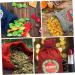 Anneome 1 Set Christmas Bag Calendar Candy Bags Christmas Wreath Packing Bag Countdown Bag Bunting Jute - Buy Online on GoSupps.com