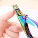 Professional Acrylic False Nail Clippers with Magnets | Nail Tip Cutter & Length Measurement Tool for Salon & Home | Perfect Gift for Nail Art Lovers (Chameleon Color - Buy Online on GoSupps.com