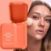 Blush for Cheeks | Full Coverage Blush | Butter Moisturizing Blush | Concealer & Contour Palette Kit Women's Blush Palette for Women Long Lasting for All Skin Types Orange1 1 count (Pack of 1) - Buy Online on GoSupps.com