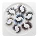 DAODER Eyelashes Mink Lashes Colored Wispy Long Fluffy Eye Lashes Natural Look Colored False Eyelashes 7 Different Color Lashes Pack