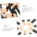 BELLIFFY 50pcs Nail Sponge Manicure Art Accessories Manicure Supply Nail Beauty Brush Make up Kit Plastic Abs - Buy Online on GoSupps.com