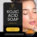 Kojic Acid Soap & Pure Turmeric Bar - Brightening Lavender Soap with Vitamin C & E 2 Pack - All Skin Types 100G - Buy Online on GoSupps.com