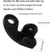 Burley Bicycle Coupling Attachment | 2 Sets Angled Replacement Plug for Bike Trailers | 12.2mm Compatible with Burley Pendant Coupling - Buy Online on GoSupps.com