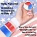 Red White Blue Face Paint - 12g Patriotic Stripe Stick for 4th of July Halloween & Sports Events | USA Flag Makeup - Buy Online on GoSupps.com