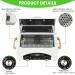 1.5L High-Temp Metal Tool Cleaning Box 110V 300W with Timer & Adjustable Temperature - Dry Heat Cabinet for Salon Tools (White) - Buy Online on GoSupps.com