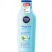 Nivea Sun Nursing after Sun Lotion (400 ml) lotion with a skin-calming effect after sunbathing with organic aloe vera and hyaluron for 48h moisture