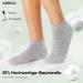ICERECO 10 Pairs Cotton Sneaker Socks for Men & Women - Breathable Anti-Sweat Sports Socks (Gray Size 43-46) - Buy Online on GoSupps.com