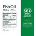 Nature's Bounty Fish Oil 1200 mg - 360 Rapid Release Softgels (Pack of 2) - Heart Health & Omega-3 - Buy Online on GoSupps.com