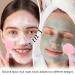 Amabro Silicone Manual Facial Cleansing Brush Skin Friendly Face Cleaning Scrubber Silicone Face Scrubber Exfoliating Brush for Exfoliating Massaging Remove Blackheads Makeup Skincare Removal - Buy Online on GoSupps.com