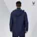 ALPHA CAMP Men's Waterproof Breathable Hooded Windbreaker - All-Weather Long Softshell Rain Jacket - Buy Online on GoSupps.com