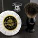Premium Black Badger Hair Shaving Brush & Soap Set for Men | Ultimate Shaving Experience - Buy Online on GoSupps.com