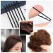 U-Shaped Black Bobby Pins for Women and Girls - Bulk Hair Accessories - Buy Online on GoSupps.com