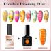 Clear Gel - 15ml Versatile design compatibility Clear Blossom Gel ClearBlooming Gel Nail Polish | Floral gel with spreading effects for girls moms girlfriends women and - Buy Online on GoSupps.com