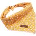 Lionet Paws Halloween Dog Bandana | Triangle Scarf for Small Medium & Large Dogs | Ghost Design - Buy Online on GoSupps.com