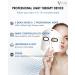 Red Light Therapy Mask for Facial Skincare 292 LEDs Brightening Anti Aging Infrared Red Light Therapy for Face Light and Thin with Cordless Rechargeable LCD Controller Use at Home Travel White - Buy Online on GoSupps.com