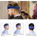 Curved Silicone Haircut Band Neckline Shaving Template and Hair Trimming Guide Hairline Shaping Tool Self Hair Trimming Guide for Men for DIY Home Haircuts Fade Guide for Hair Clippers - Buy Online on GoSupps.com