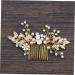 DOITOOL Women Hair Comb Alloy Hair Comb Bridal Hair Comb Crystal Hair Comb Hair Accessories Women's Headgear Wedding - Buy Online on GoSupps.com