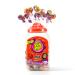 Pin Pop Lollipops Filled with Bubblegum - Assorted Lollies - Cherry Grape Watermelon Strawberry Flavours - Lollipop 80s 90s Sweets Collection - Lolly Pops Bulk Birthday Sweets For Kids - 100 Pieces