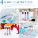 Fomiyes Manicure Nail Clamps - Set of 3 | Durable & Easy to Use | Perfect for Nail Art & Salon Quality | Shop Internationally! - Buy Online on GoSupps.com