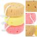 3pcs Exfoliating Bath Sponge Set - Body Scrubber & Shower Sponge for Women - Skin Cleaning Scrubber for Ultimate Shower Experience - Buy Online on GoSupps.com