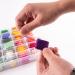 100 Floss Bobbins, Jewelry Storage Box with 36 Compartments, Floss Winder, and 2 Color Chips - Buy Online on GoSupps.com