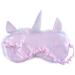 Ulbemoll Cute Unicorn Sleeping Mask | Soft Fluffy Plush Blindfold for Kids & Adults | Funny Novelty Animal Eye Mask for Night Sleep, Travel, Meditation - Buy Online on GoSupps.com