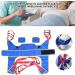 Patient Lift Toileting Sling Lift Equipment Bariatric Handicap Lift Commode Sling Transfer Belt Divided U Slings with Four Point Support Full Body Sling 0620 - Buy Online on GoSupps.com
