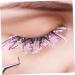 POPETPOP 2 Pairs Fake Eyelashes Christmas Eyelashes Makeup Eyelashes Cosmetic Fake Lashes Glitter Lashes Soft Halloween Eye Lashes Colored Lash Extensions Miss Fiber Natural Adhesive - Buy Online on GoSupps.com