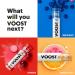 VOOST Caffeine Energy Drink Supplement - Orange Mango Flavor 40 Count | No Sugar, Low Calorie Effervescent Tablet with Vitamin B Complex - Buy Online on GoSupps.com