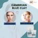100% Natural Cambrian Blue Clay for Facial Masks & Skin Care | 100g - Shop Now - Buy Online on GoSupps.com