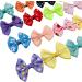 20pcs Dog Hair Bows with Alligator Clips for Small to Medium Dogs - Grooming Accessories for Cats, Puppies, and Yorkshire Terriers - Buy Online on GoSupps.com