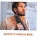 Beaupretty 4er Box Razor Storage Case for Electric Shavers - Travel-Friendly Men's Shaving Carrying Bag - Buy Online on GoSupps.com