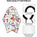 Professional Haircut Cape - Dragonfly & Floral Pattern Hairdressing Salon Cape with Adjustable Snap Closure | International Shipping Available - Buy Online on GoSupps.com