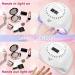 168W UV LED Nail Lamp | Quick-Drying Nail Dryer with 4 Timers | Automatic Sensor UV Light for Nails | Ideal for UV Resin & Gel Polish - Buy Online on GoSupps.com