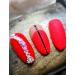 5G Candy Fabgele Crazy Red (MS-117) - High Coverage Nail Gel for Beginners | Shop Internationally - Buy Online on GoSupps.com