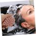 Healeved Bath Brush & Laundry Collector - Pink Silica Gel Shampoo & Dog Scrubber Comb (8.5x7cm) | International Shipping Available - Buy Online on GoSupps.com