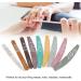 9 Piece Nail File Set Different Shape Professional Manicure Tools Washable Nail Buffer Set for Acrylic Nails - Buy Online on GoSupps.com