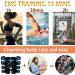 Jenylu EMS Belly Trainer | Electric Muscle Stimulator for Abs Arms Hips & Legs | 8 Modes & 19 Intensities for Men & Women - Buy Online on GoSupps.com