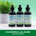 Liquid Chlorophyll Drops Unflavoured 15X Concentrated 100ml Cold Extracted from Non-GMO Alfalfa - Detox - Alkaline - Natural Body Deodorant Antioxidant - Made in Canada - Buy Online on GoSupps.com