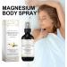 Magnesium Oil Spray For Sleep And Foot Care - 100ml Vanilla Butter Magnesium Spray For Feet Magnesium Oil For Feet Topical Magnesium Body Spray Magnesium Sleep Spray - Buy Online on GoSupps.com