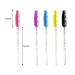 200 PCS Disposable Crystal Eyelash Mascara Brushes Wands (Black) - Buy Online on GoSupps.com