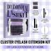 DIY Eyelash Extension Set | Cluster Eyelash Kit | 30D & 40D C Curl | 12-16 mm | International Shipping - Buy Online on GoSupps.com