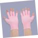 DRESSOOS 1 Pair Nail Gloves Manicure Gloves Anti UV Half Finger Gloves Protective Gloves Nail Art Salon Gloves UV Protection Gloves for Manicure Gel Fingerless Nail Supplies Pink Spandex - Buy Online on GoSupps.com