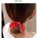 Miaija 4 Pieces Ribbon Bow Scrunchies Paisley Elastic Hair Band 4 Colors Chiffon Rope Scrunchy Leopard Ponytail Holders Hair Ties for Women Girls - Buy Online on GoSupps.com