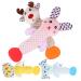 Abaodam 8 STK appeasement toy interactive toy Animal design plush toy in the design toys baby toys toy cartoon toys bell caricature doll