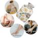 Naanle 1L Hot Water Bottle with Lid - Daisy Flower Design | Pain Relief & Heat Therapy for Back Hands and Feet - Buy Online on GoSupps.com