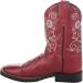 TuffRider Kids Fire Red Floral Western Boot 4 - Red - Buy Online on GoSupps.com
