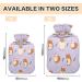 Jumbear Cute Hamster Heat Bottles with Velvet Cover | 1L Warm Pain Relief & Cold Therapy for Kids & Adults - Buy Online on GoSupps.com