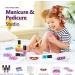 Combaybe Kids Spa Kit for Girls - Nail Polish Set & Foot Spa Day Girl Stuff for Manicures and Pedicures - Nail Art Salon Kit Toys for Girls Ages 7-12 - Buy Online on GoSupps.com